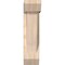 Ekena Millwork Traditional Slat Smooth Bracket w/ Offset Brace, Douglas Fir, 5 1/2"W x 14"D x 22"H BKT0604X14X22TRA06SDF - alternate 2